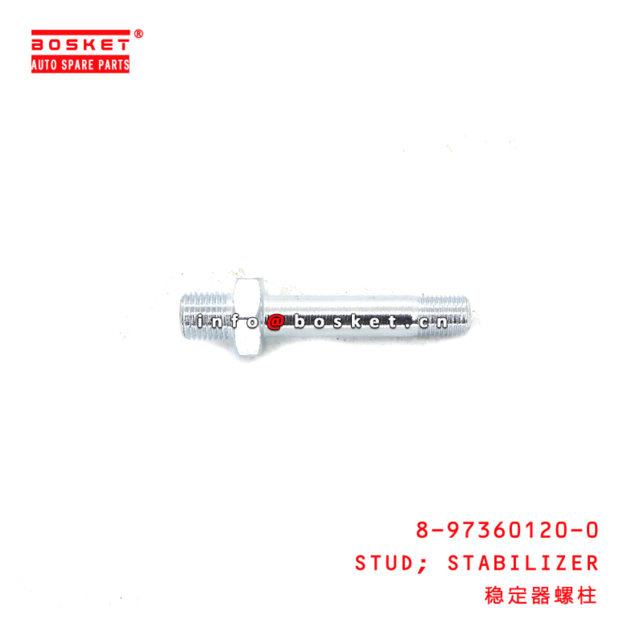 8-97360120-0 Stabilizer Stud suitable for ISUZU   8973601200