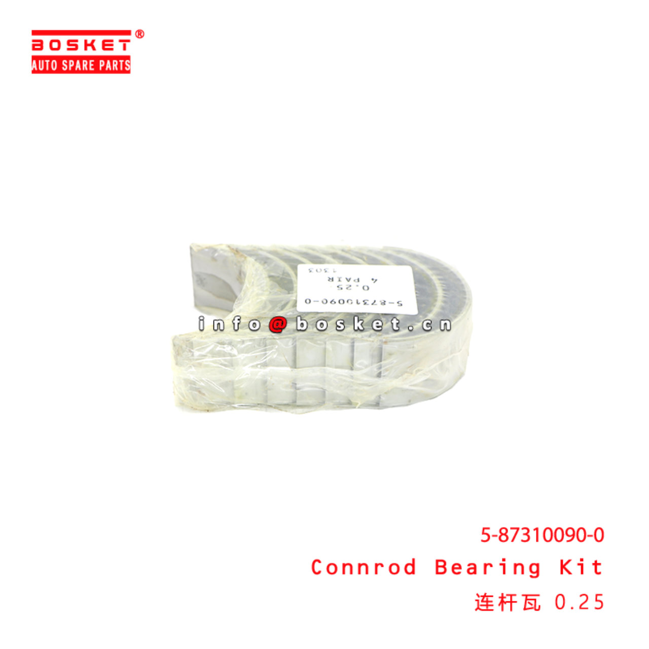 5-87310090-0 Connrod Bearing Kit suitable for ISUZU  4BE1 4BC1 4BD1 5873100900