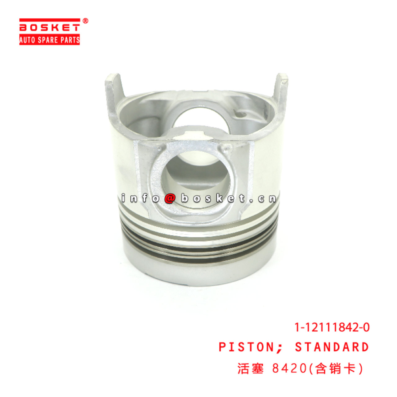 1-12111842-0 Standard Piston suitable for ISUZU LT236 SD1T 1121118420