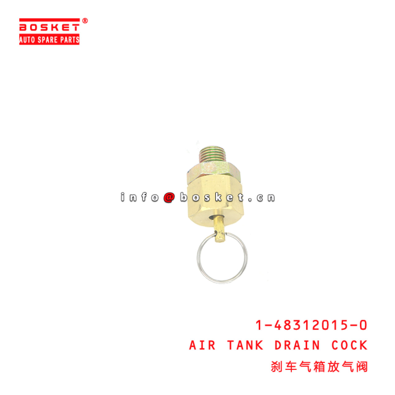 1-48312015-0 AIR TANK DRAIN COCK  suitable for ISUZU CXZ81 10PE1 1483120150