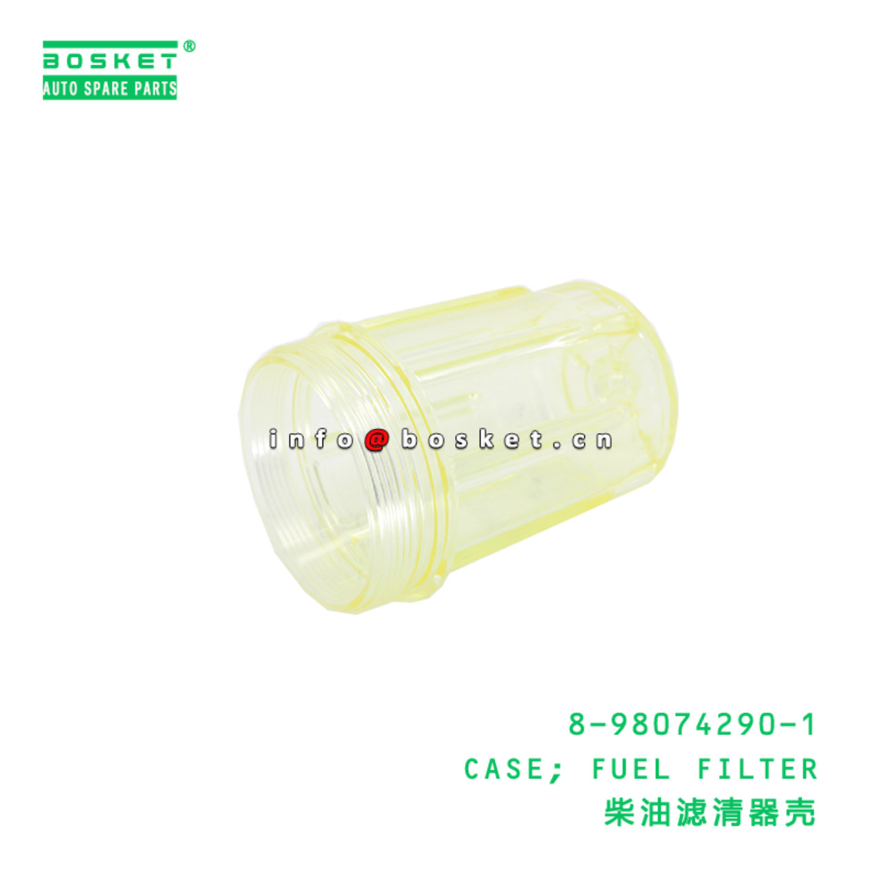 8-98074290-1 Fuel Filter Case suitable for ISUZU  ...