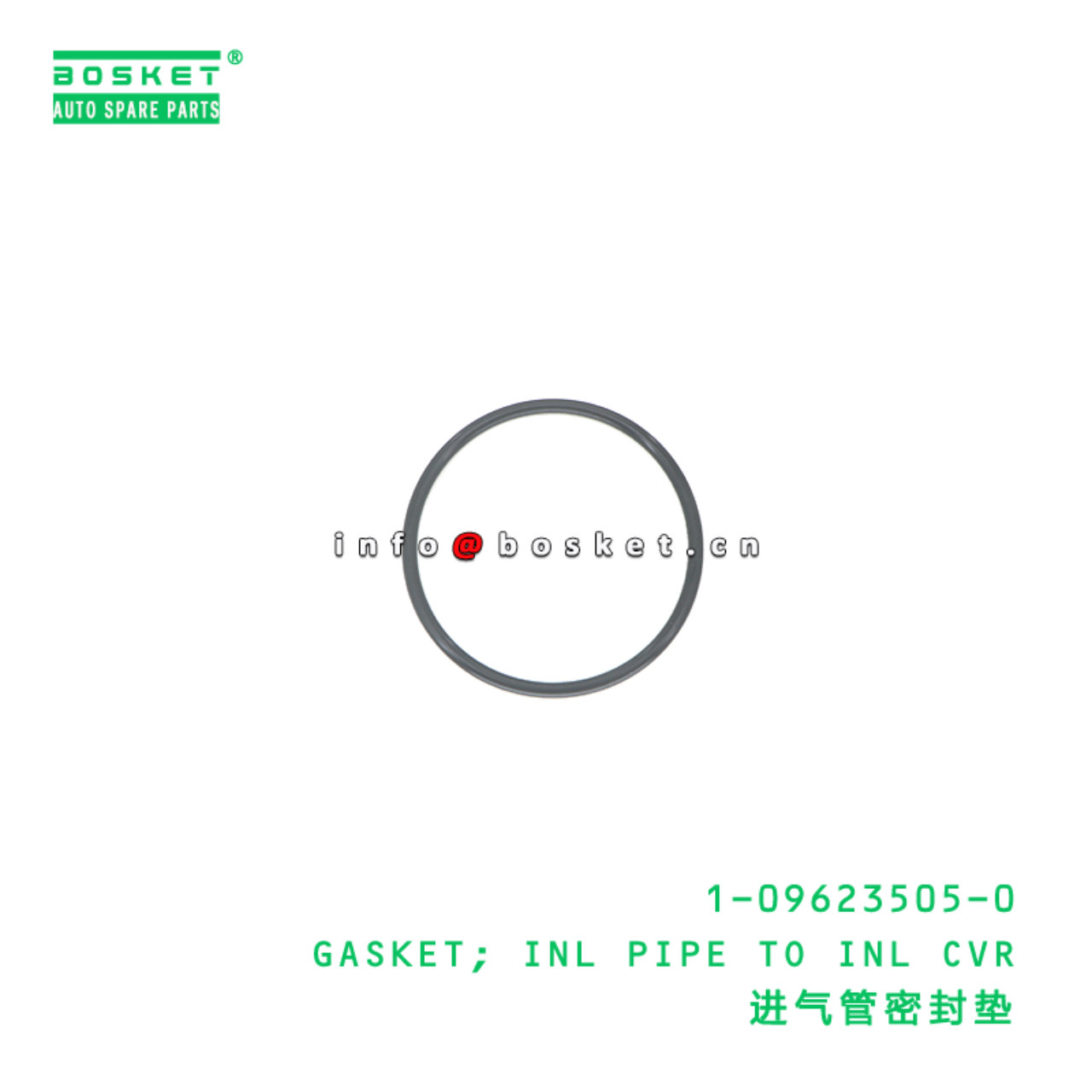 1-09623505-0 Inlet Pipe To Inlet Cover Gasket suit...