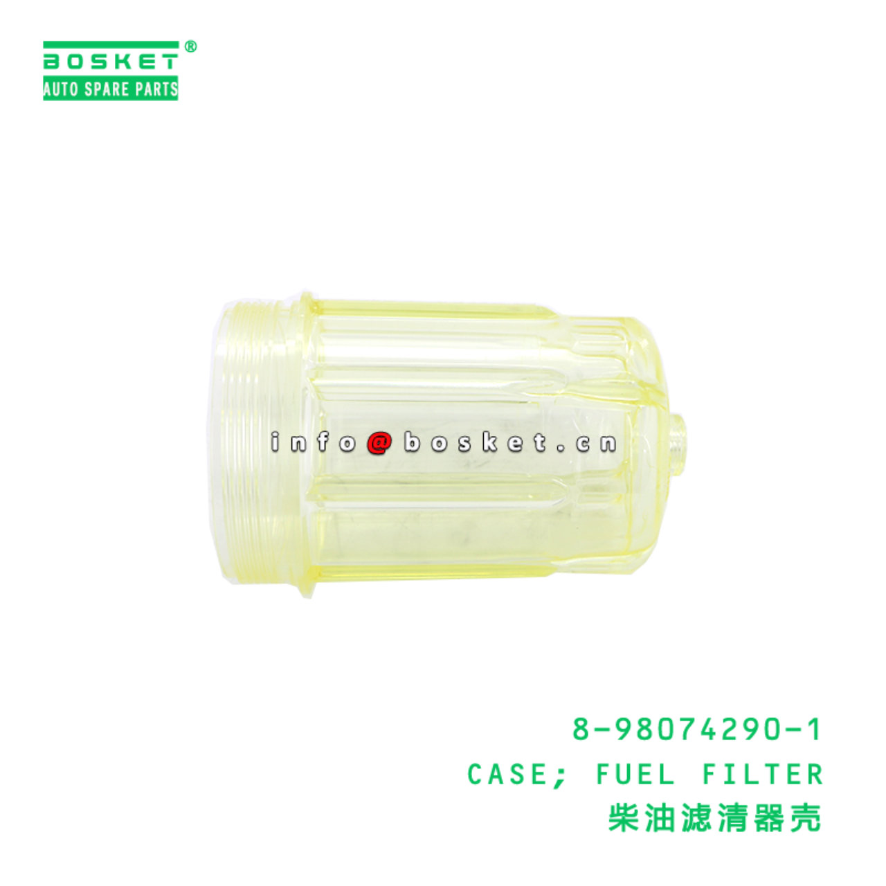 8-98074290-1 Fuel Filter Case suitable for ISUZU  4HK1 8980742901