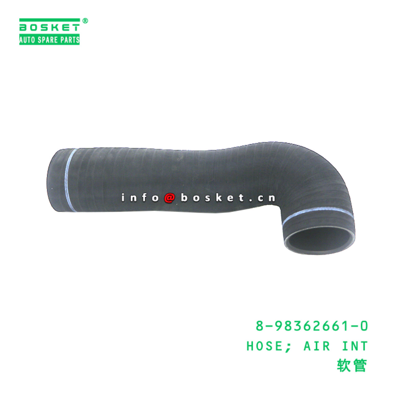8-98362661-0 Air Int Hose suitable for ISUZU   898...