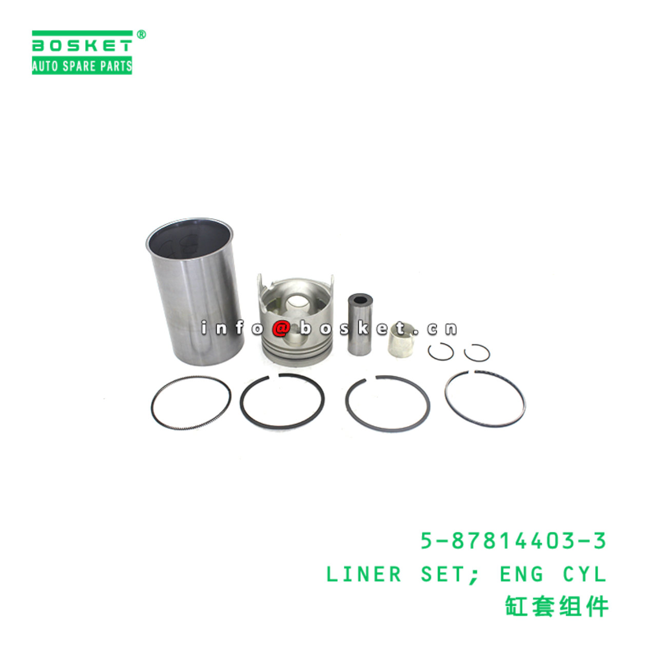 5-87814403-3 LINER SET; ENG CYL suitable for ISUZU...