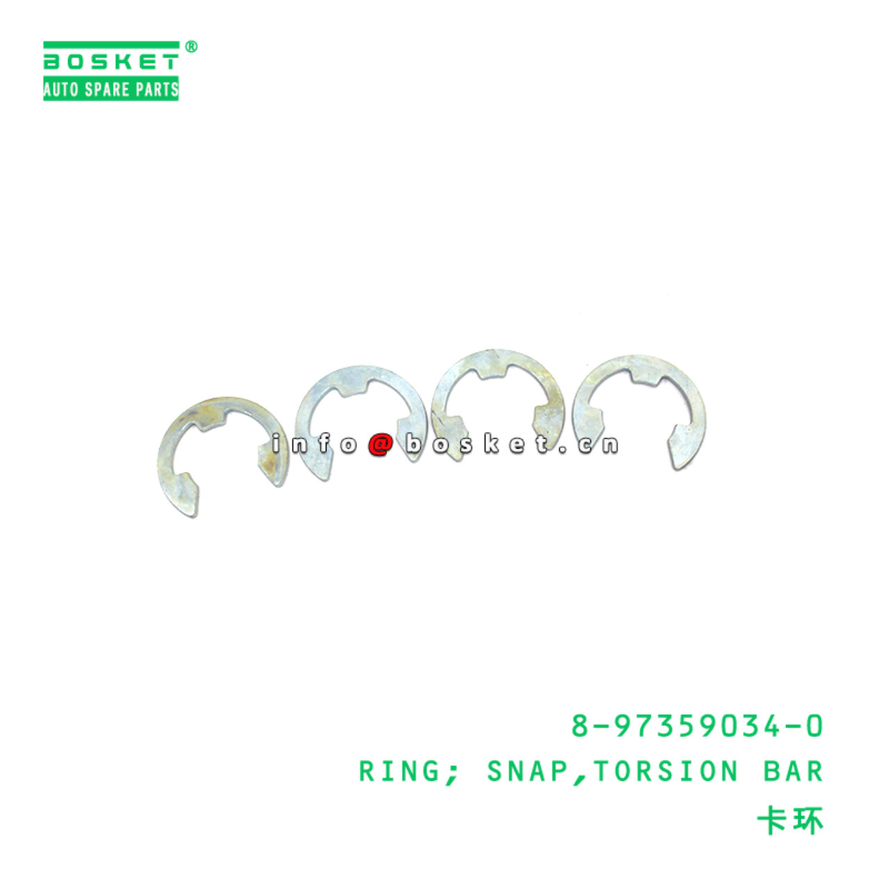 8-97359034-0 RING; SNAP,TORSION BAR suitable for ISUZU   8973590340