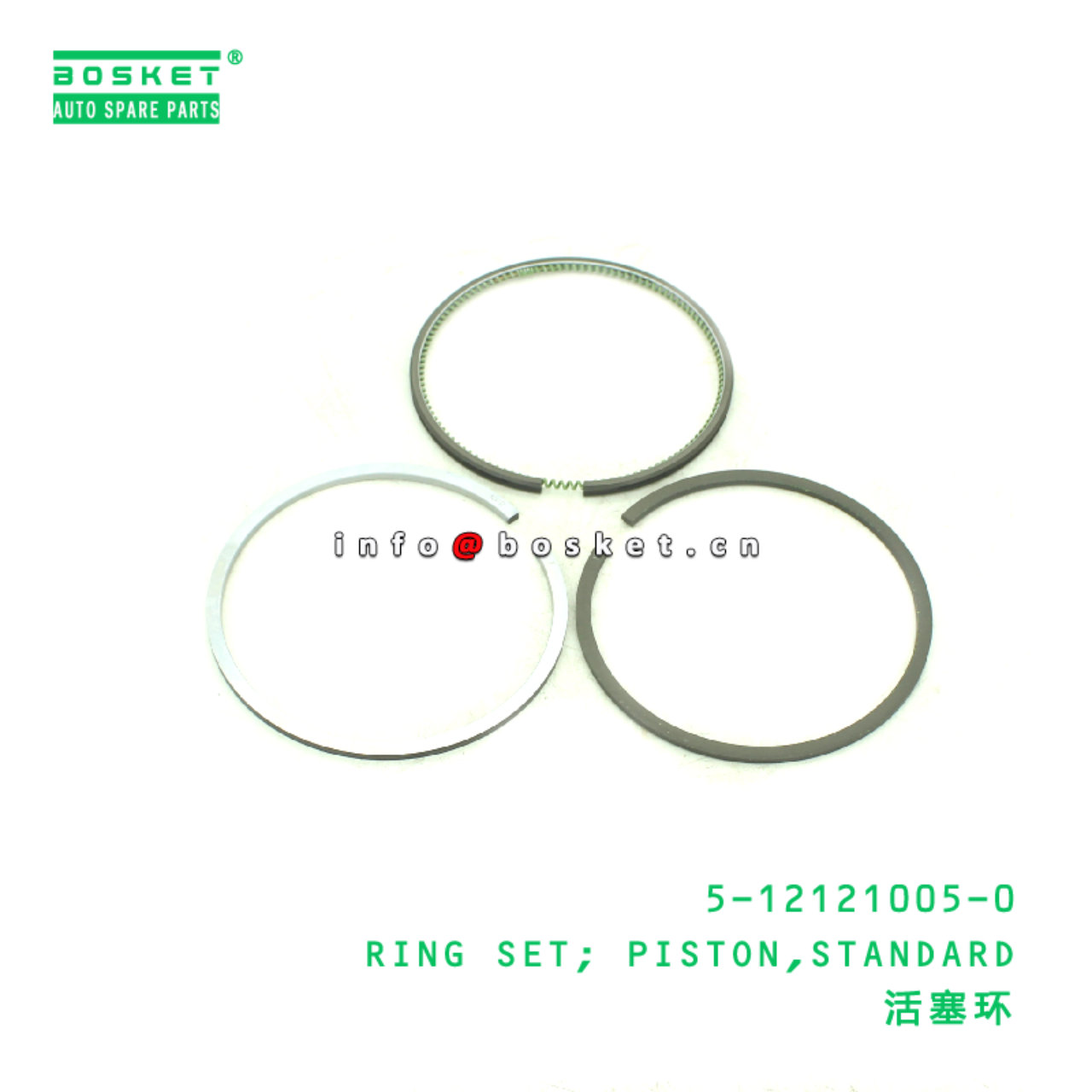 5-12121005-0 Standard Piston Ring Set suitable for...