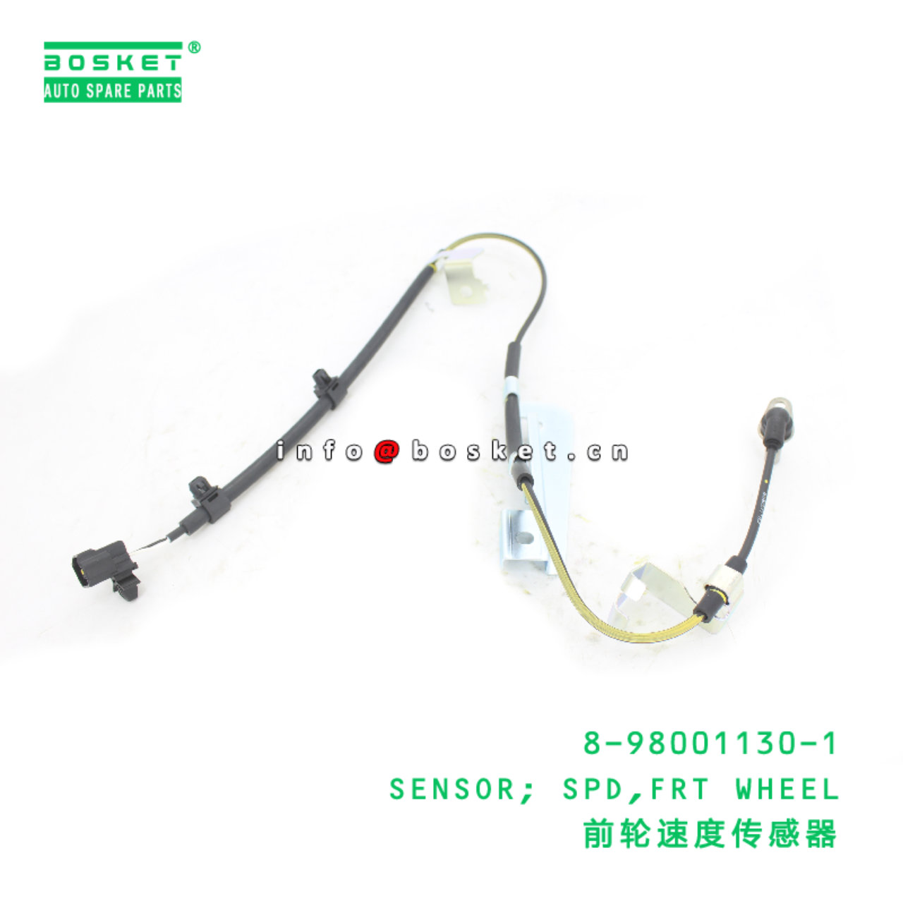 8-98001130-1 SENSOR; SPD,FRT WHEEL suitable for ISUZU 8980011301