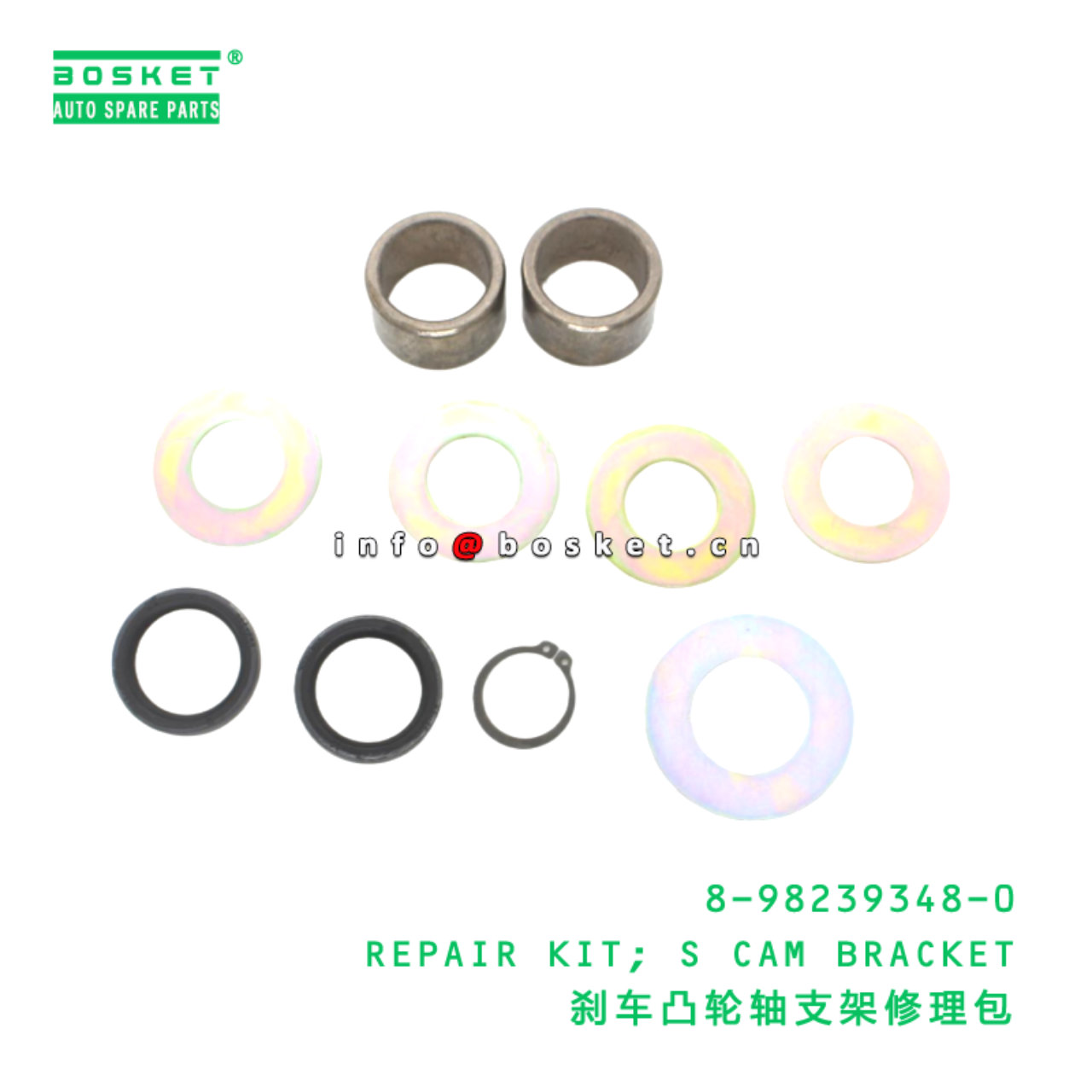 8-98239348-0 REPAIR KIT; S CAM BRACKET suitable fo...