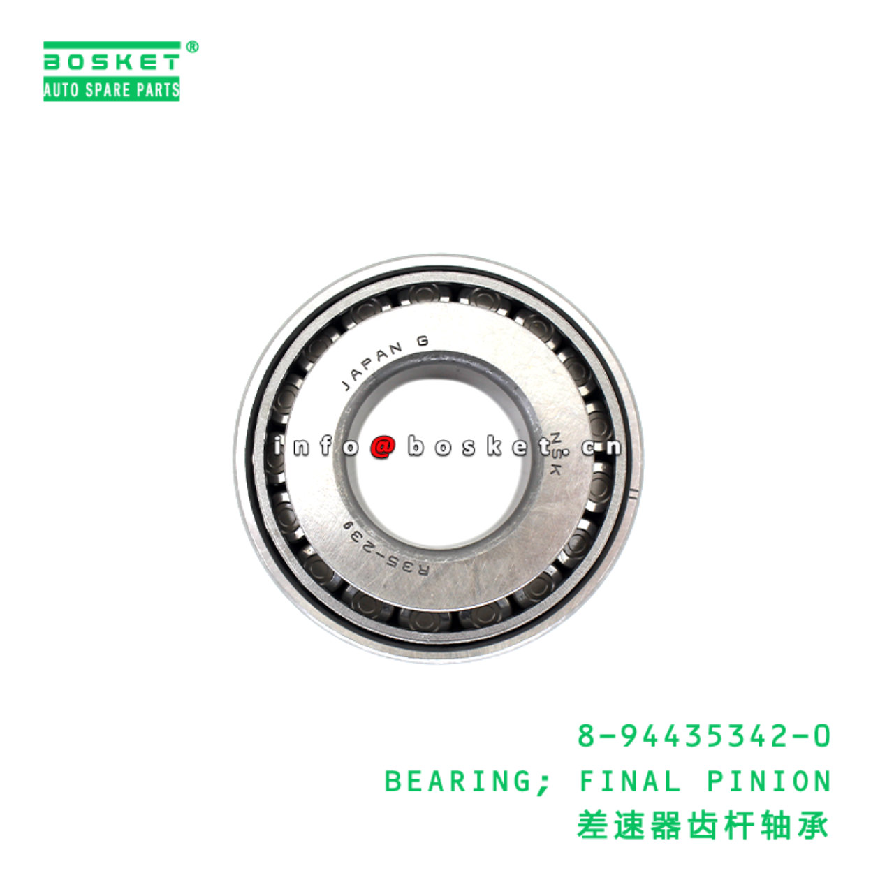 8-94435342-0 BEARING; FINAL PINION Suitable for ISUZU TFR54 TFR TFS16 TFR17 4JA1 8944353420