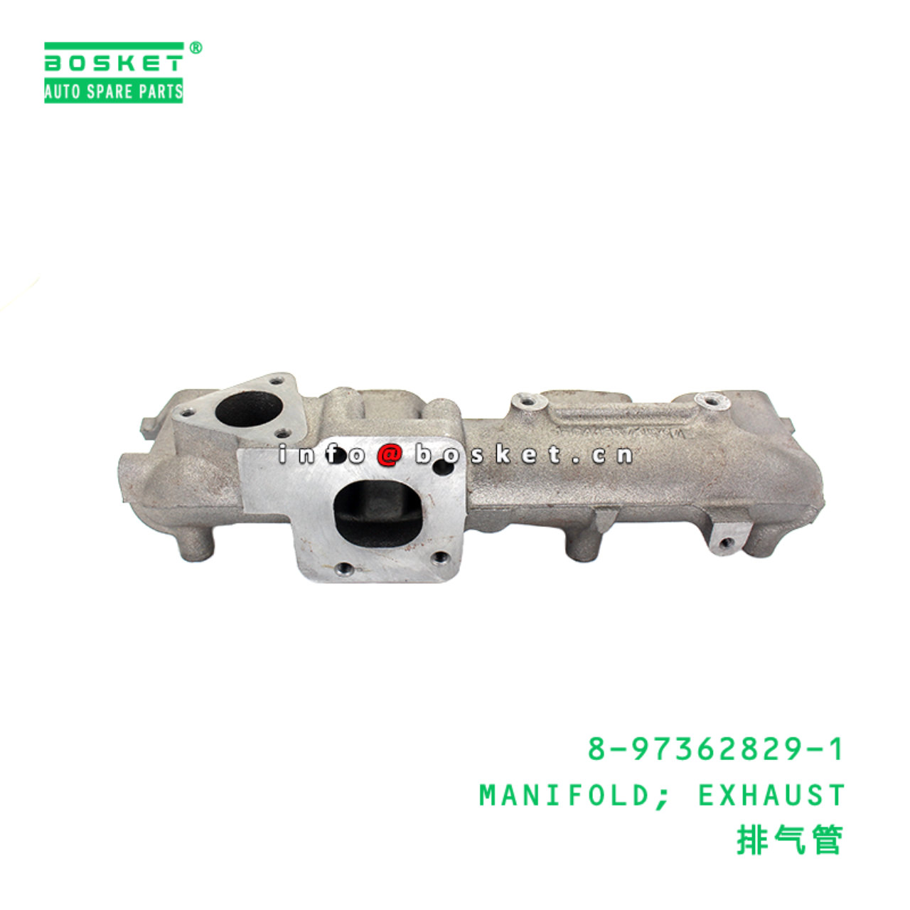 8-97362829-1 MANIFOLD; EXHAUST Suitable for ISUZU 8973628291