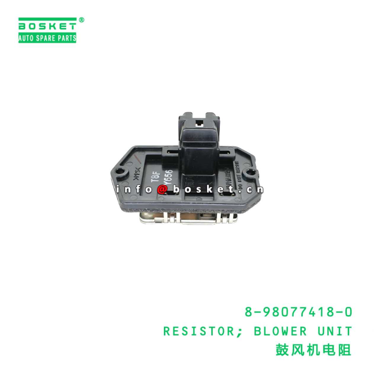 8-98077418-0 RESISTOR; BLOWER UNIT Suitable for IS...