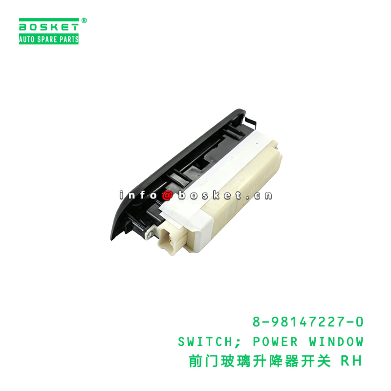 8-98147227-0 SWITCH; POWER WINDOW Suitable for ISUZU NKR 8981472270