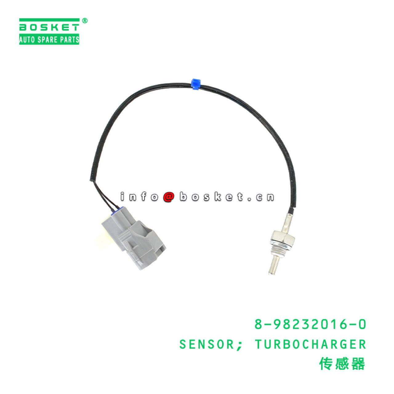 8-98232016-0 SENSOR; TURBOCHARGER Suitable for ISU...