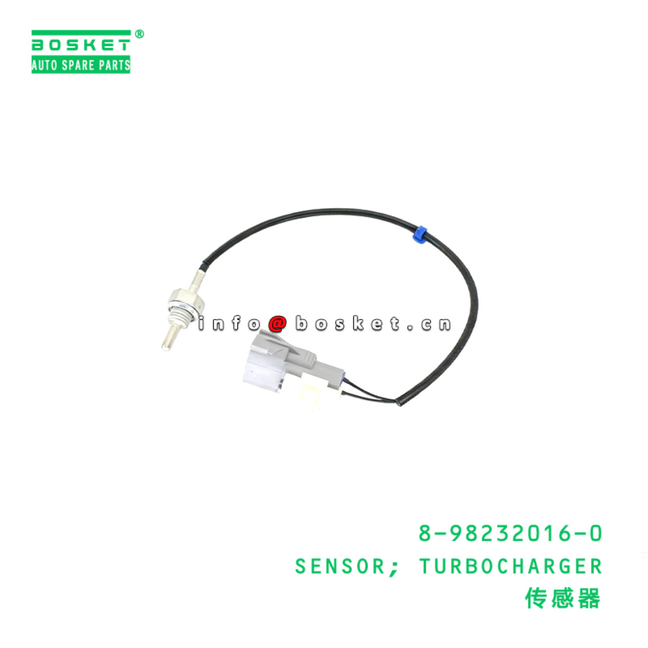 8-98232016-0 SENSOR; TURBOCHARGER Suitable for ISUZU 8982320160