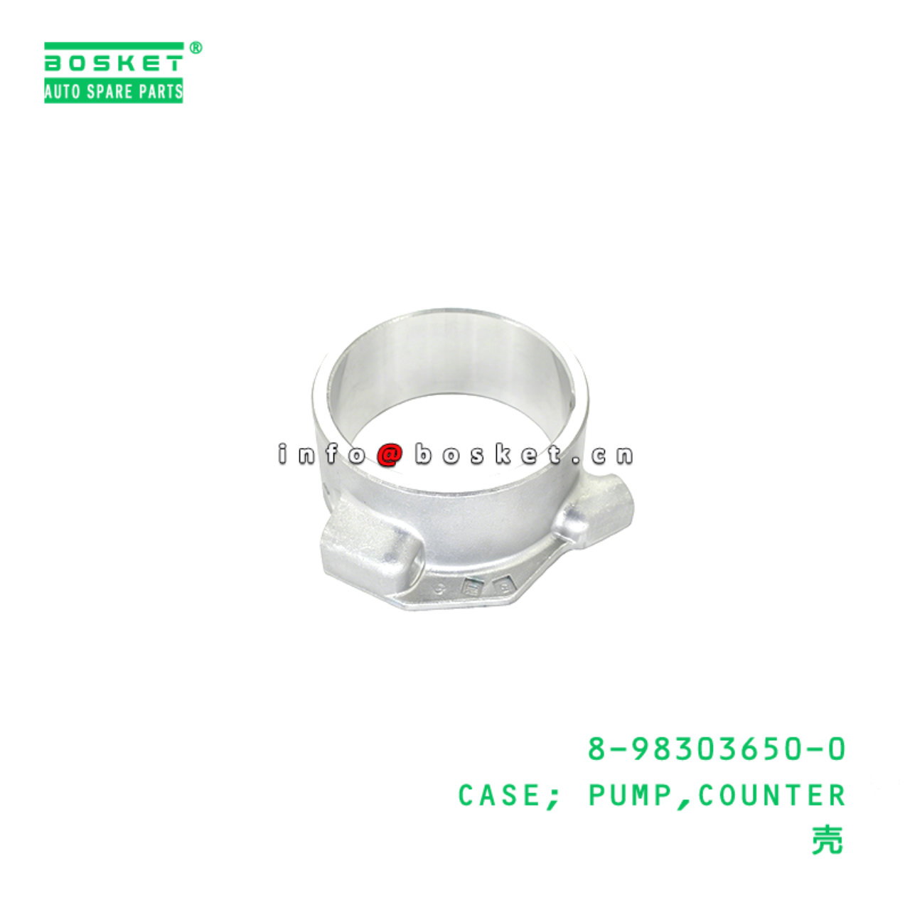 8-98303650-0 CASE; PUMP,COUNTER Suitable for ISUZU 8983036500