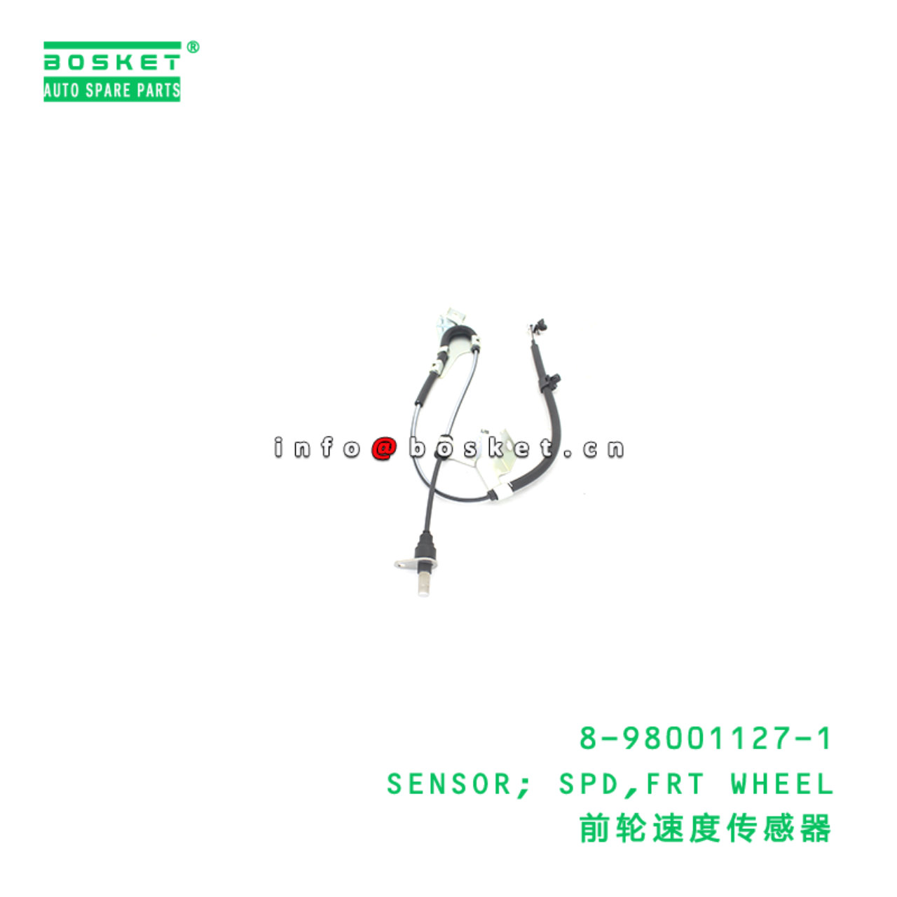8-98001127-1 SENSOR; SPD,FRT WHEEL suitable for ISUZU 8980011271