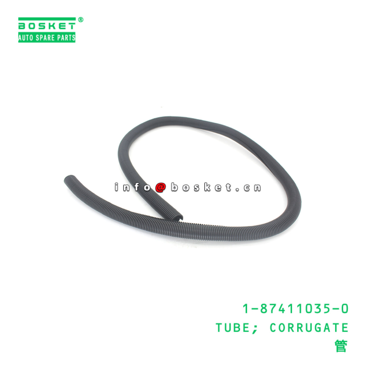 1-87411035-0 TUBE; CORRUGATE suitable for ISUZU 1874110350