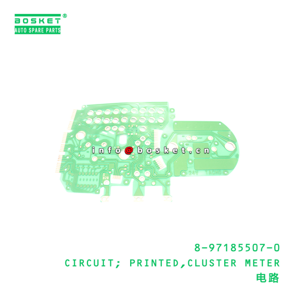 8-97185507-0 CIRCUIT; PRINTED,CLUSTER METER suitable for ISUZU 8971855070