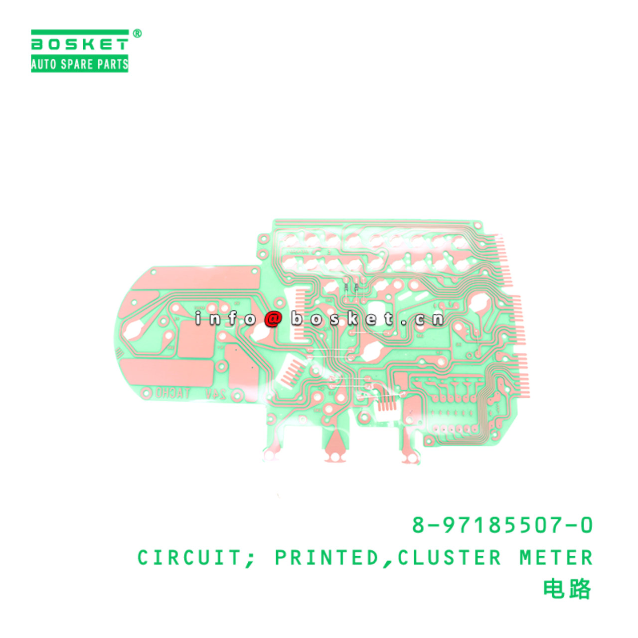 8-97185507-0 CIRCUIT; PRINTED,CLUSTER METER suitable for ISUZU 8971855070