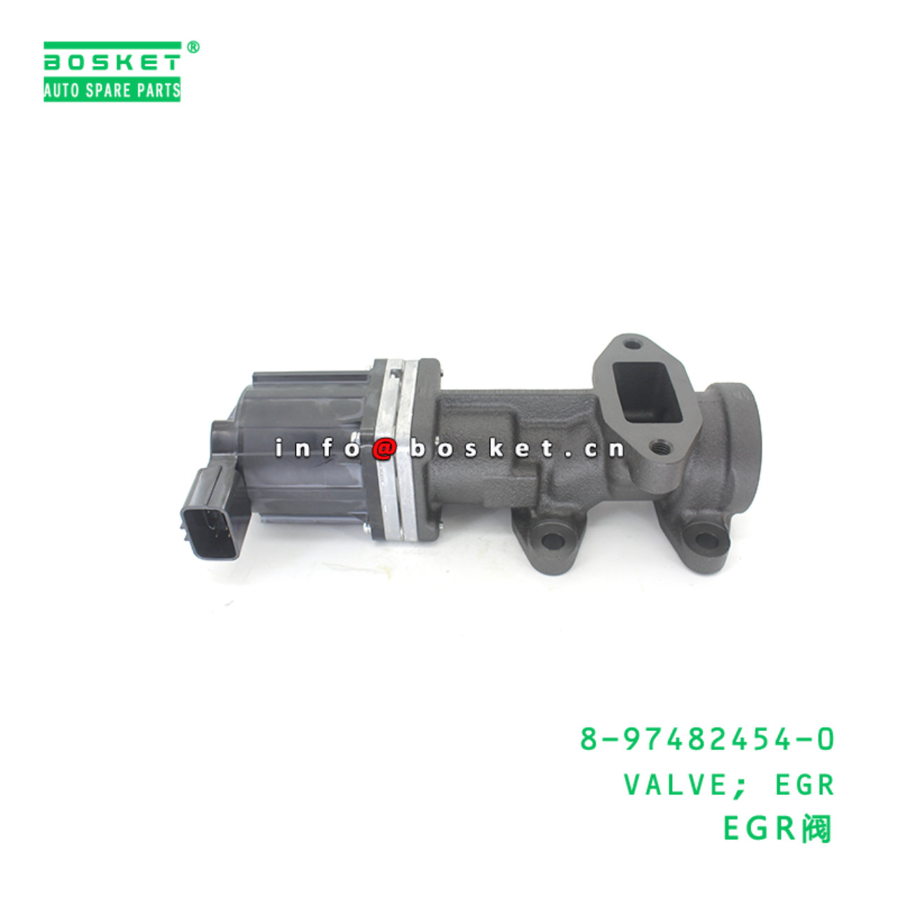 8-97482454-0 VALVE; EGR suitable for ISUZU 8974824540