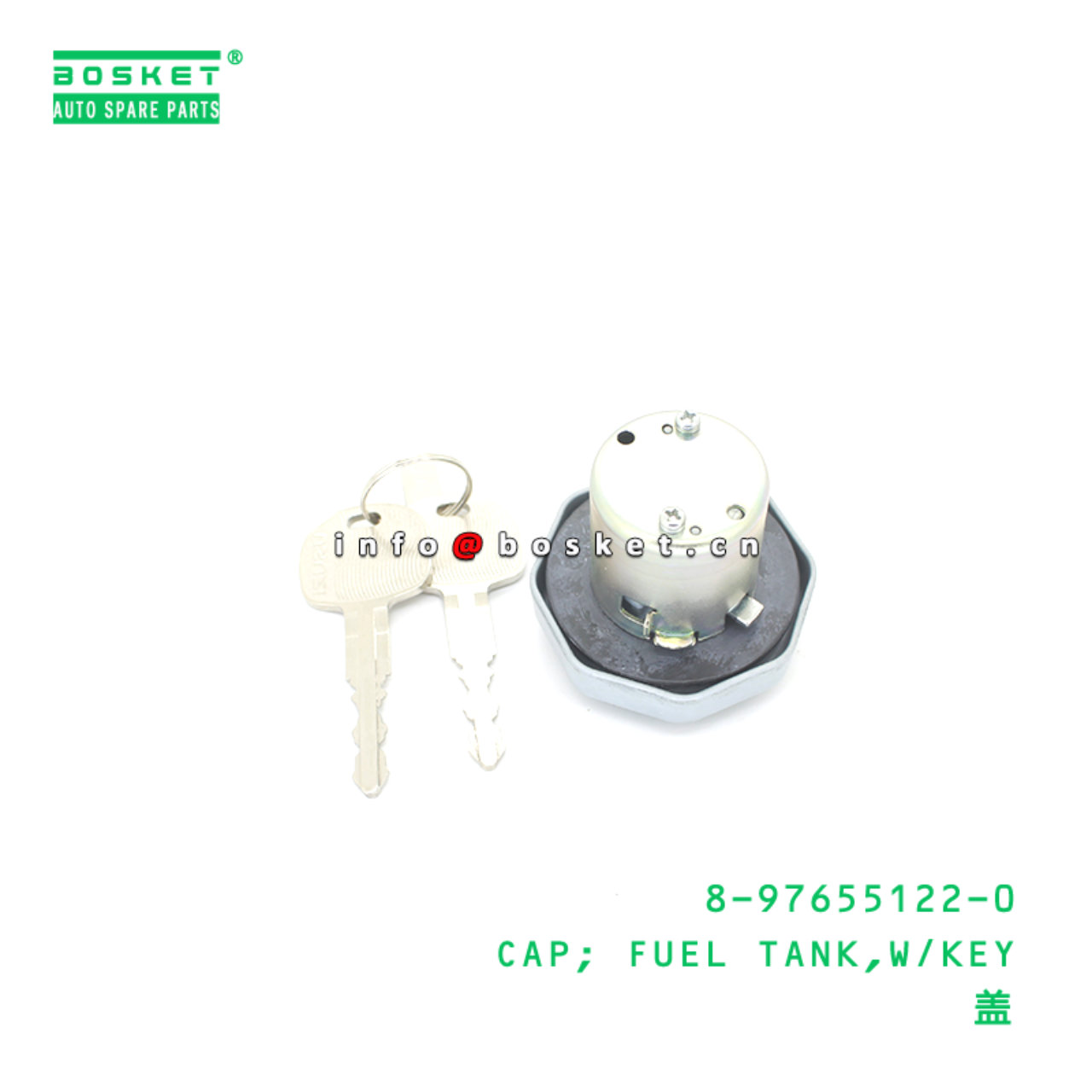 8-97655122-0 CAP; FUEL TANK,W/KEY suitable for ISUZU 8976551220
