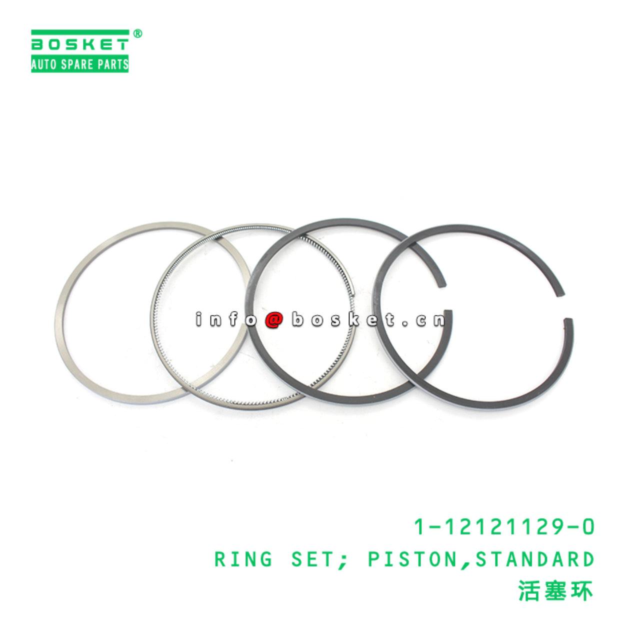 1-12121129-0 RING SET; PISTON,STANDARD suitable fo...