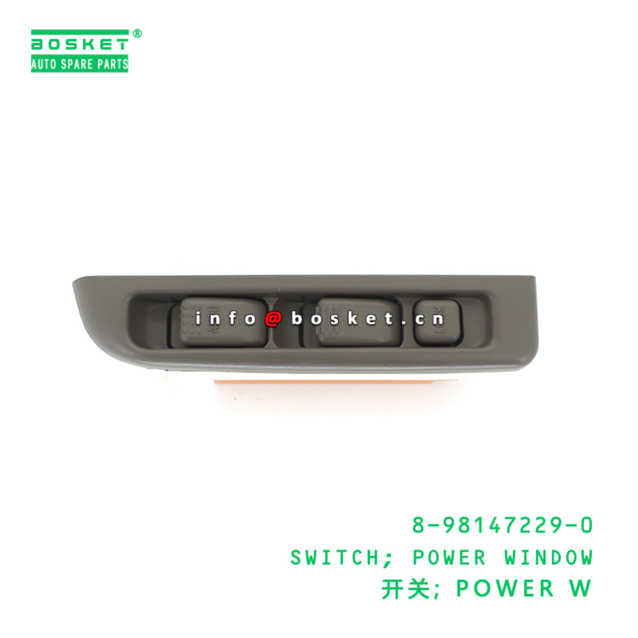 8-98147229-0 SWITCH; POWER WINDOW suitable for ISU...
