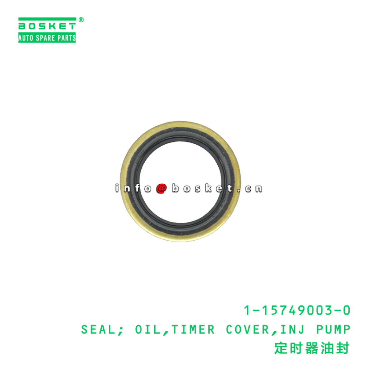 1-15749003-0 SEAL; OIL,TIMER COVER,INJ PUMP Suitab...