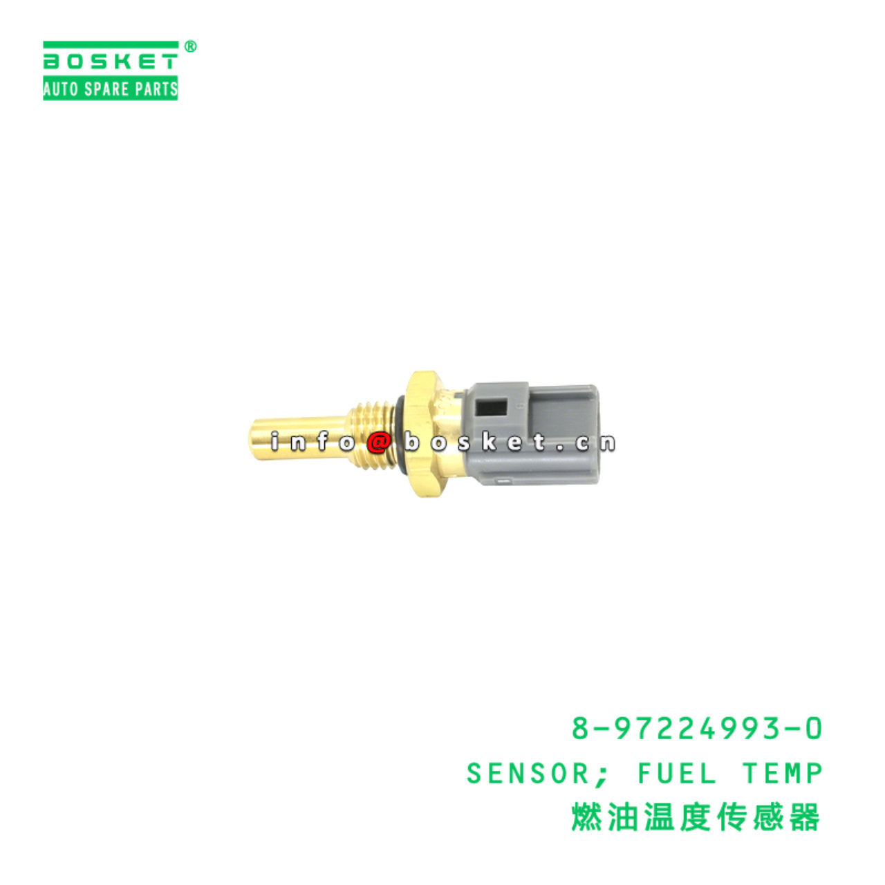 8-97224993-0 SENSOR; FUEL TEMP Suitable for ISUZU ...