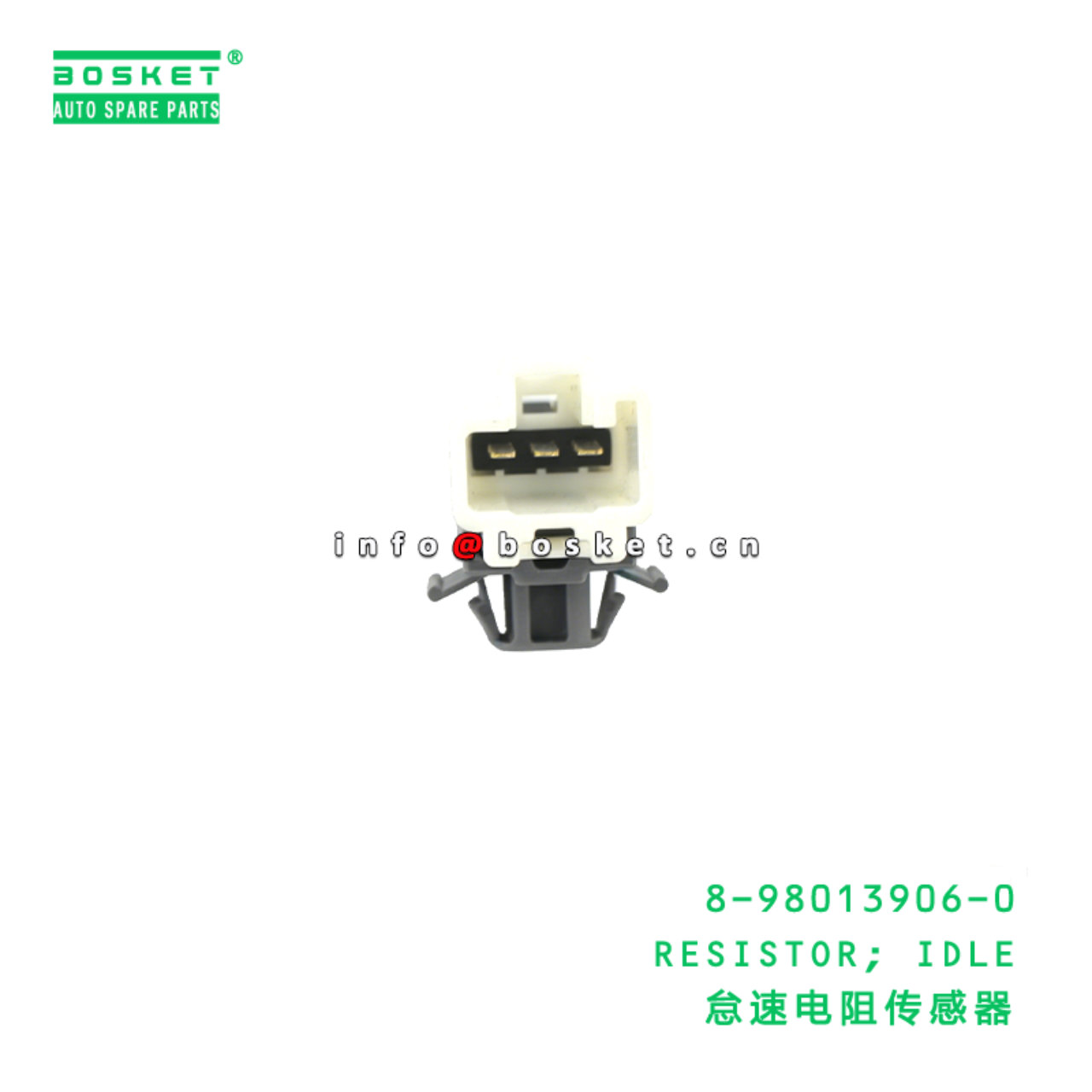 8-98013906-0 RESISTOR; IDLE Suitable for ISUZU 700P 4HK1 8980139060