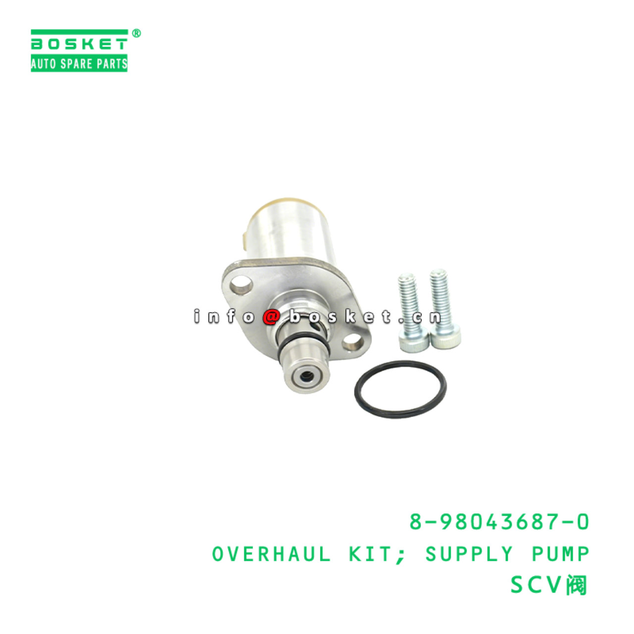 8-98043687-0 OVERHAUL KIT; SUPPLY PUMP Suitable fo...