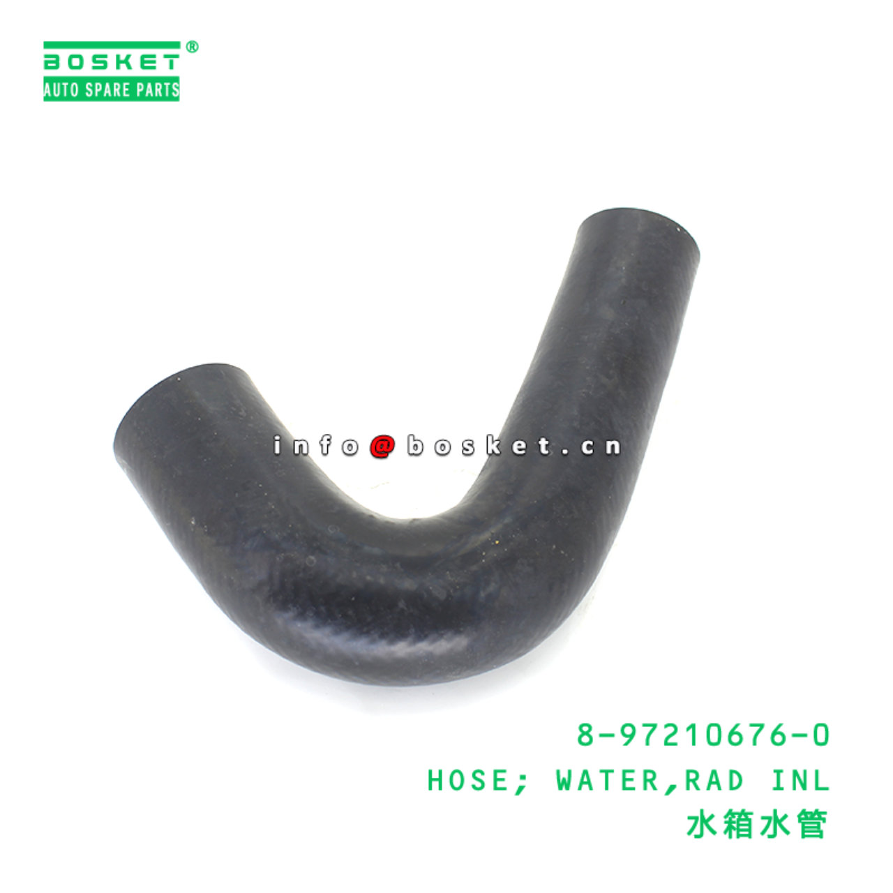 8-97210676-0 HOSE; WATER,RAD INL suitable for ISUZU 8972106760