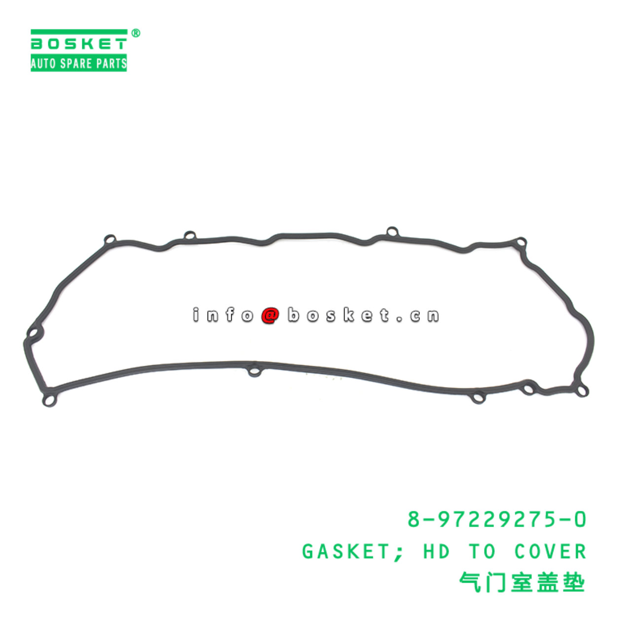 8-97229275-0 GASKET; HD TO COVER suitable for ISUZ...