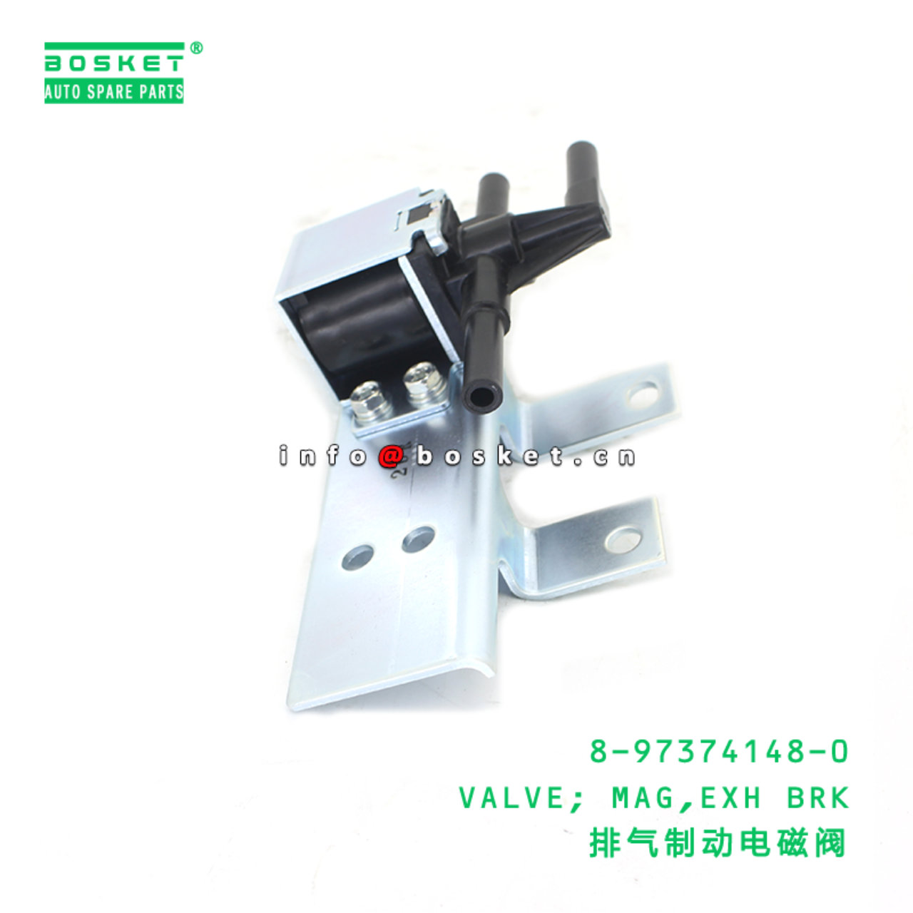 8-97374148-0 VALVE; MAG,EXH BRK suitable for ISUZU 8973741480
