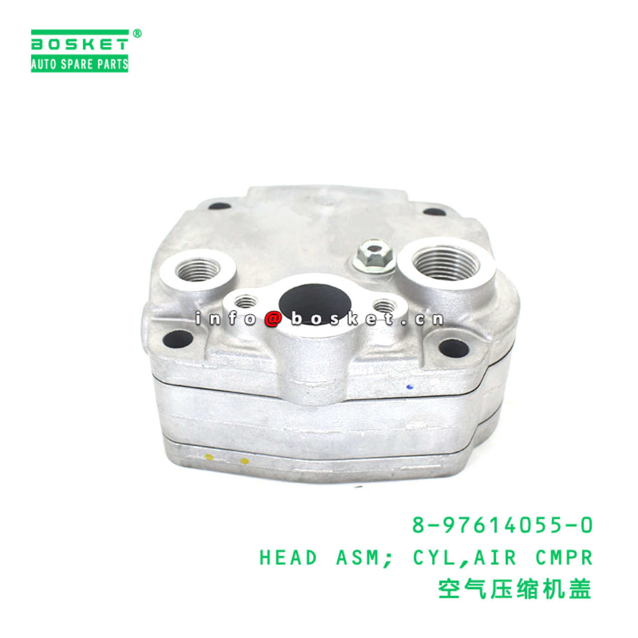 8-97614055-0 HEAD ASM; CYL,AIR CMPR suitable for ISUZU 6HK1 8976140550