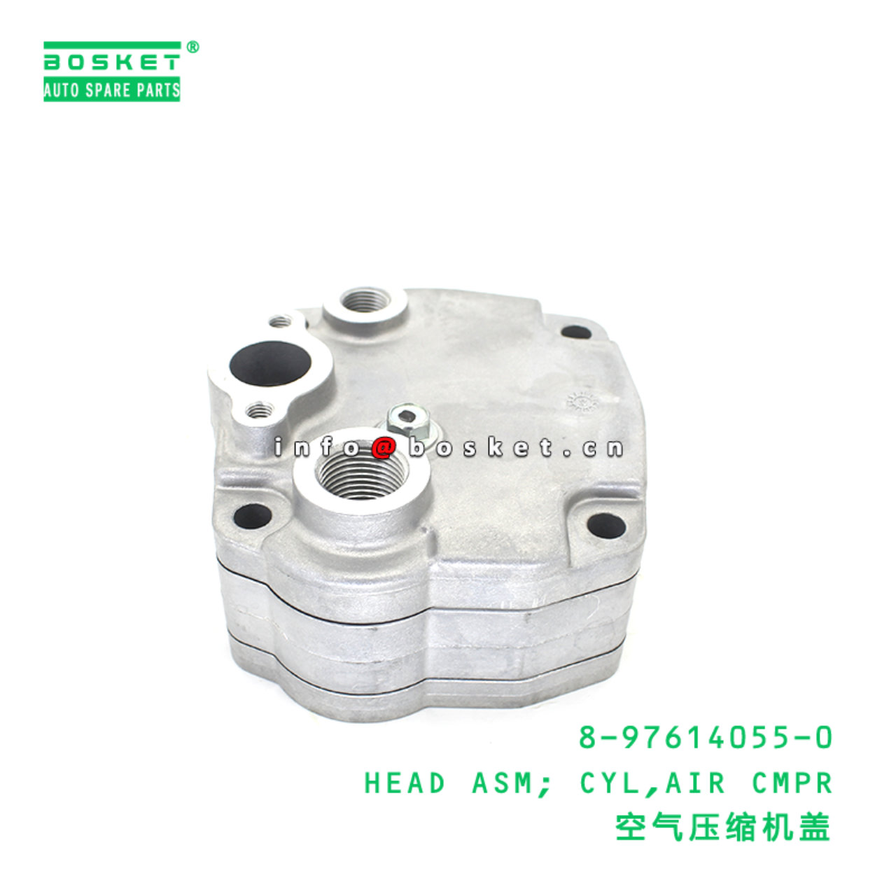 8-97614055-0 HEAD ASM; CYL,AIR CMPR suitable for ISUZU 6HK1 8976140550