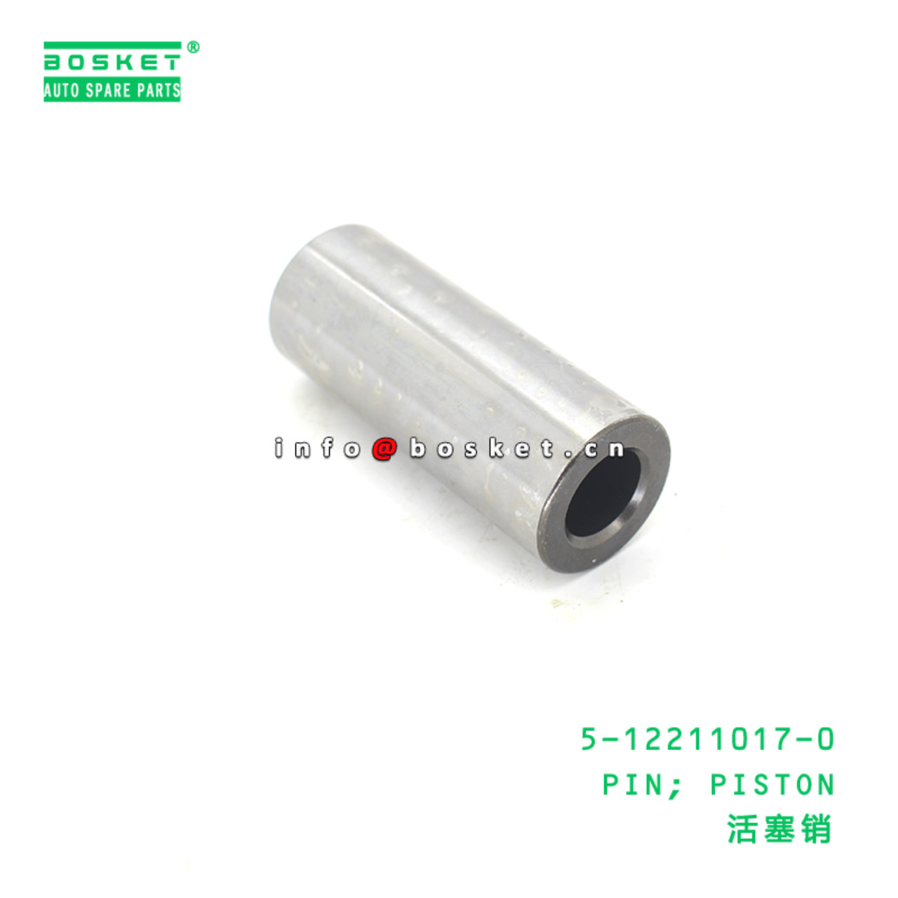 5-12211017-0 PIN; PISTON suitable for ISUZU WFR53. 4FD1 4FC1 4FG1 5122110170