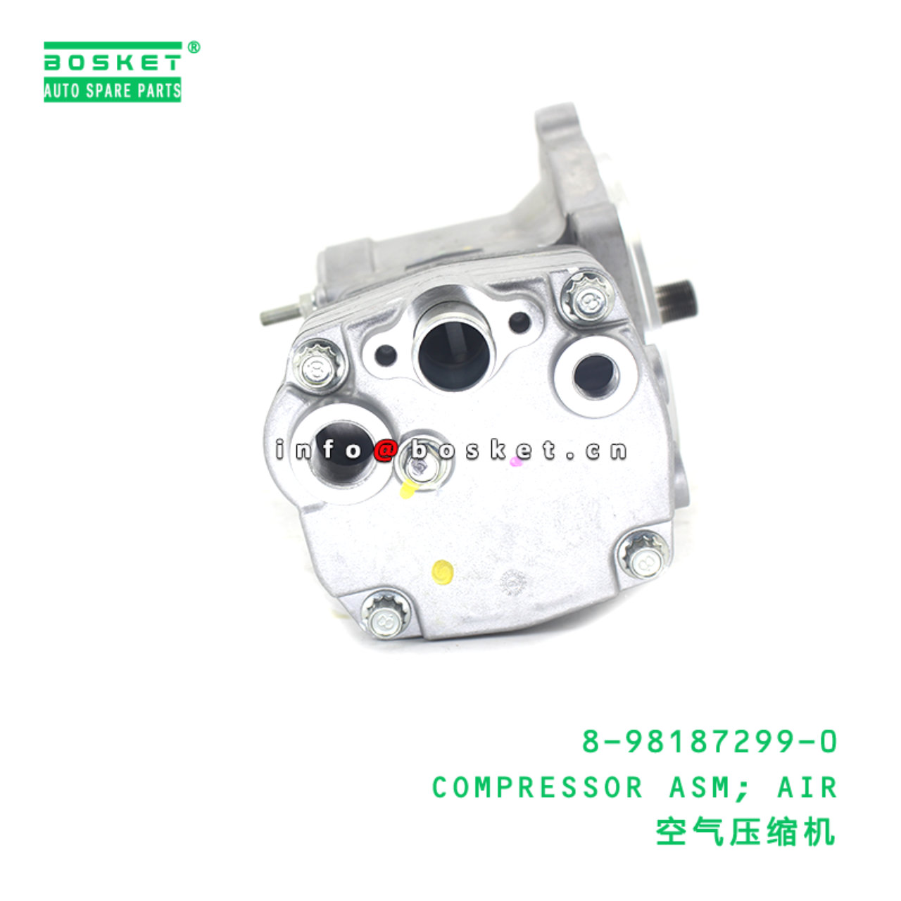 8-98187299-0 COMPRESSOR ASM; AIR suitable for ISUZU 8981872990