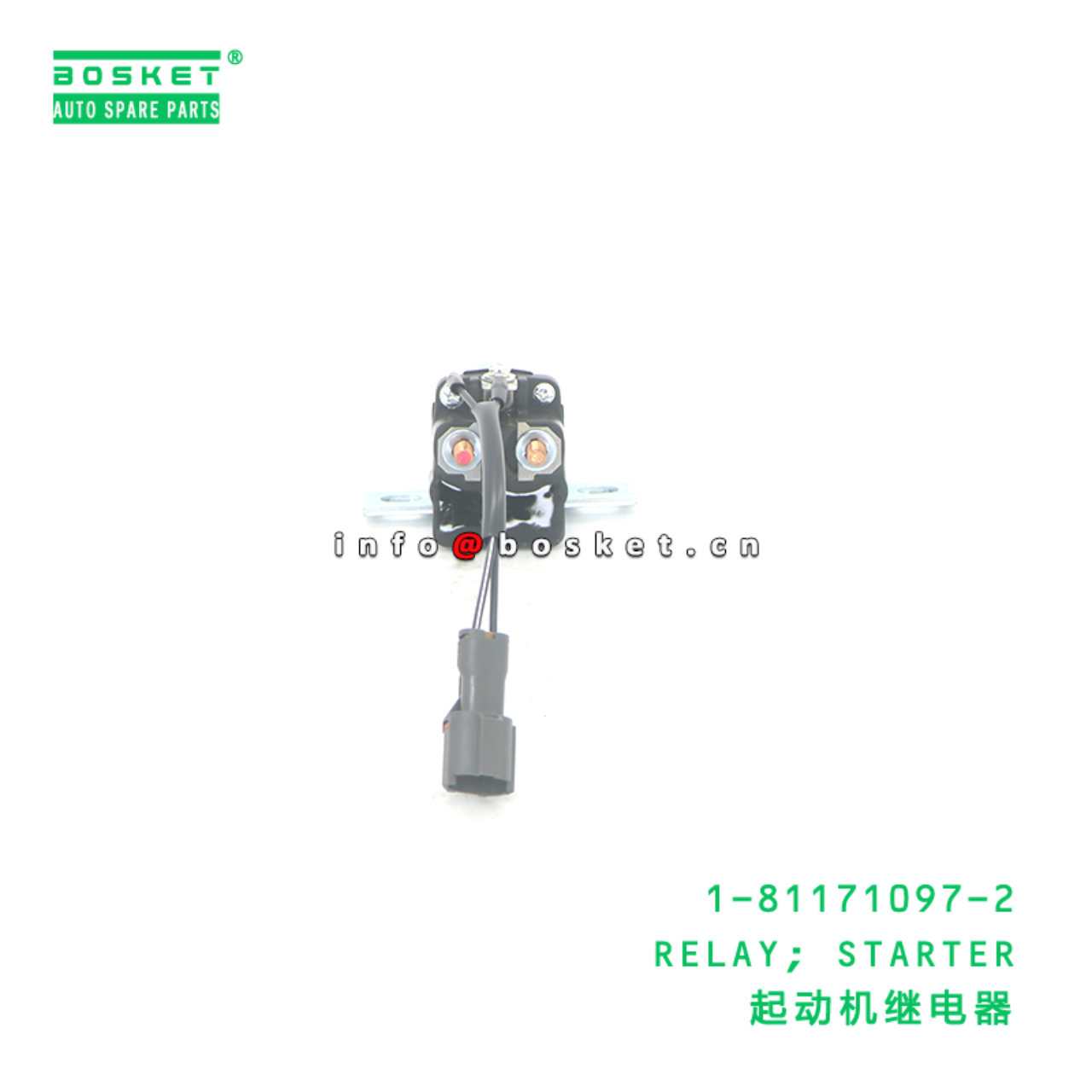 1-81171097-2 RELAY; STARTER suitable for ISUZU CYZ 6WF1 1811710972