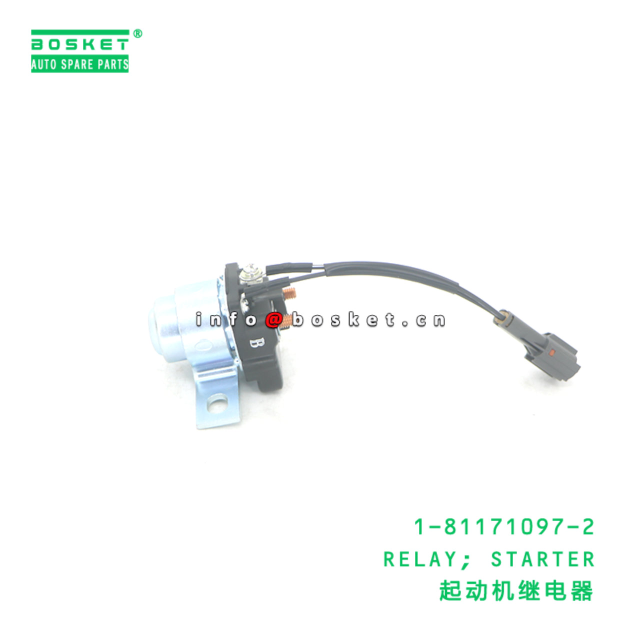 1-81171097-2 RELAY; STARTER suitable for ISUZU CYZ 6WF1 1811710972