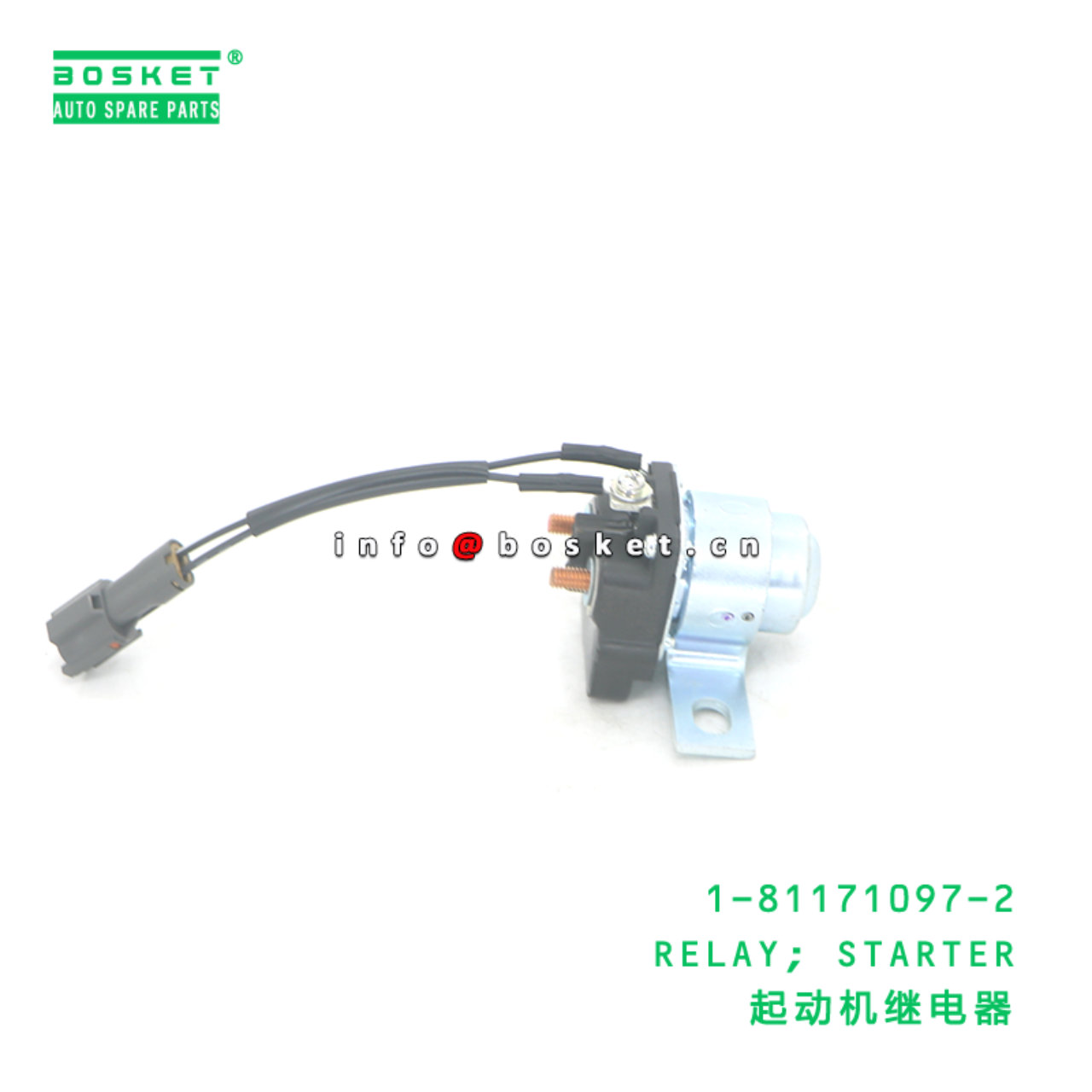 1-81171097-2 RELAY; STARTER suitable for ISUZU CYZ 6WF1 1811710972