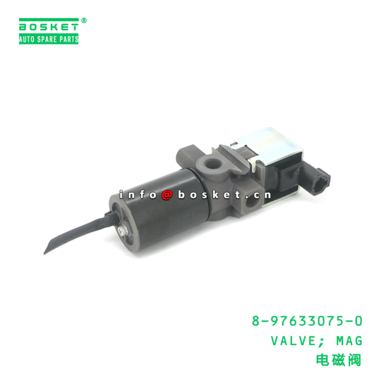 8-97633075-0 VALVE; MAG suitable for ISUZU 8976330750