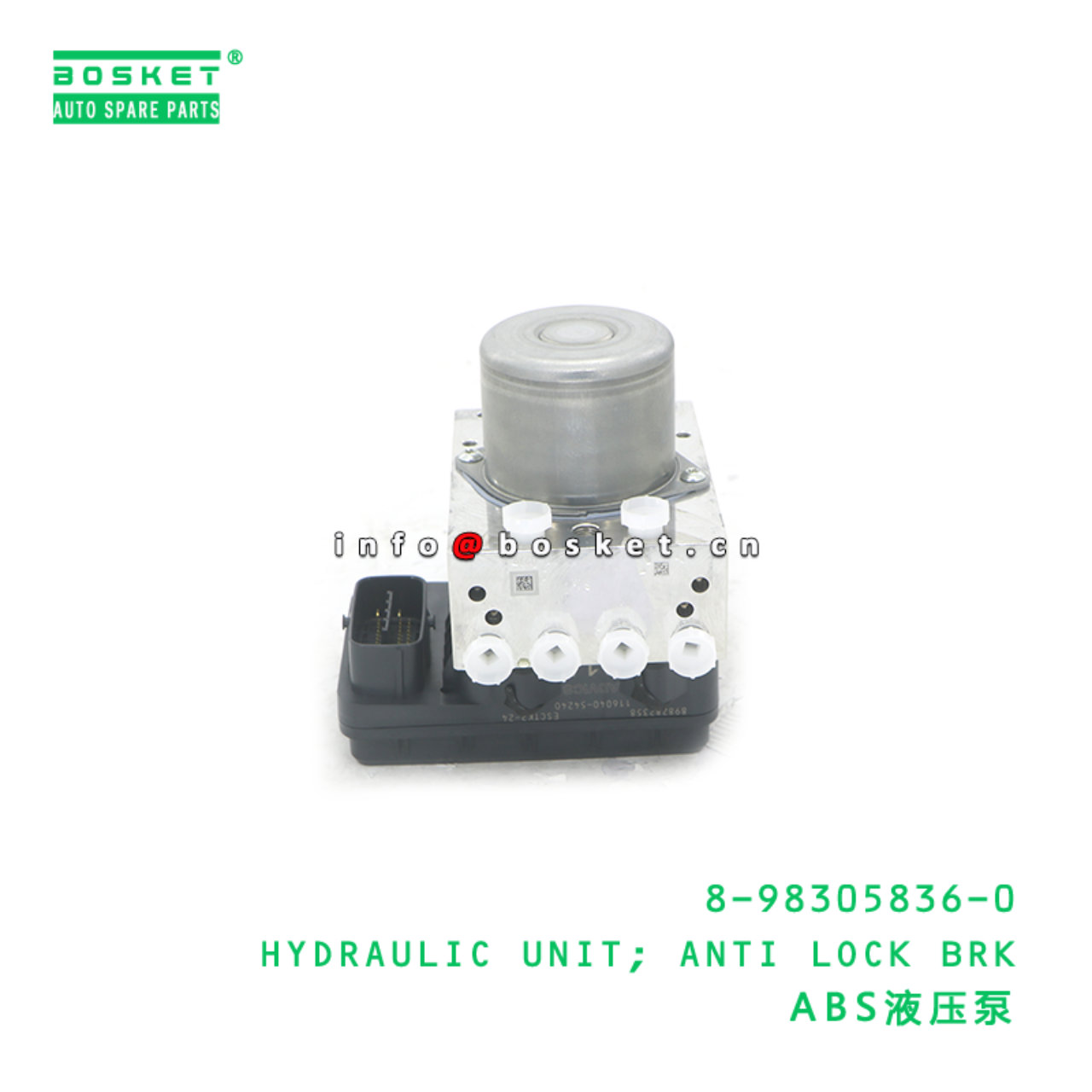 8-98305836-0 HYDRAULIC UNIT; ANTI LOCK BRK suitable for ISUZU 8983058360