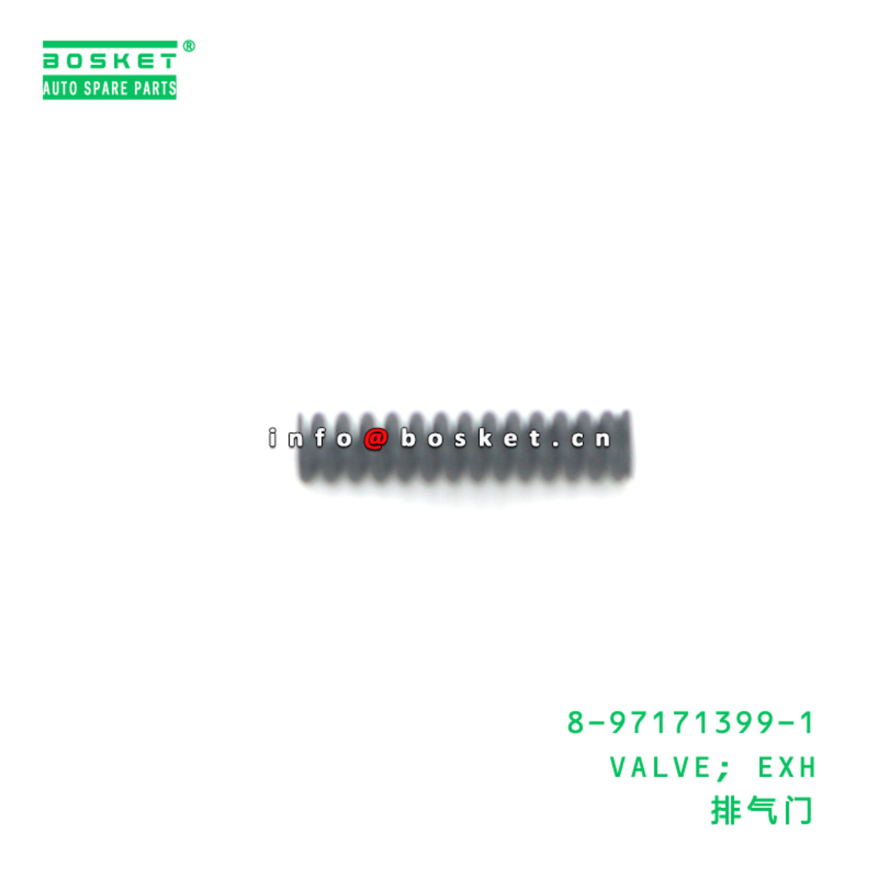 8-97171399-1 VALVE; EXH suitable for ISUZU 4HG1 4HG1-T 4HF1 8971713991