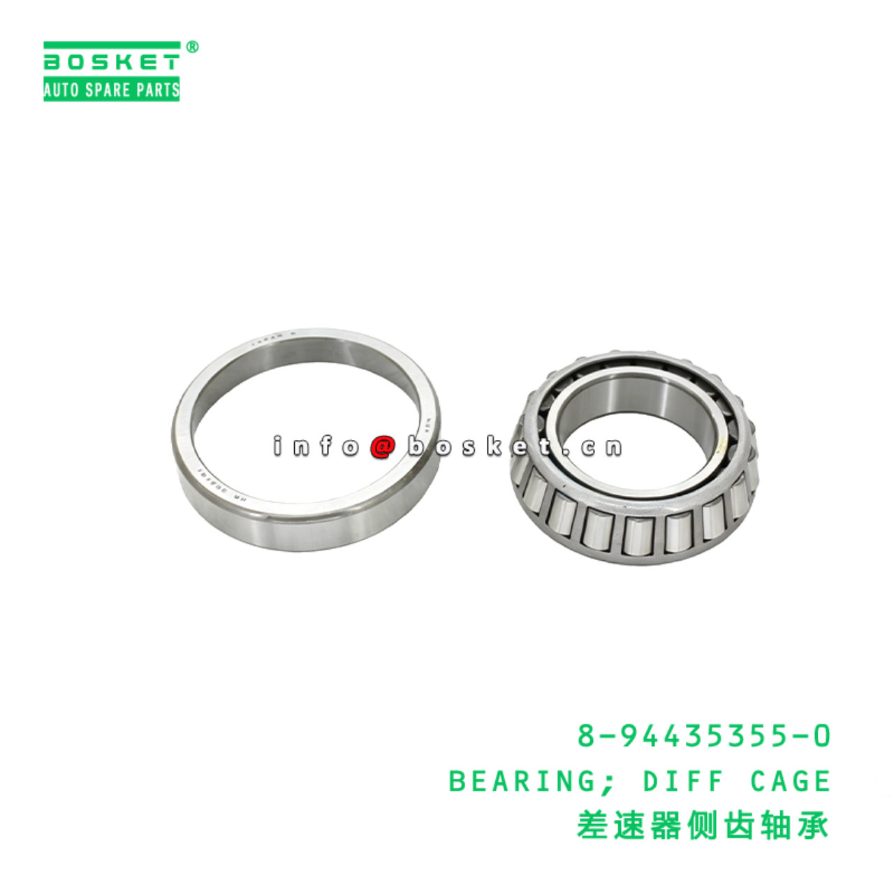 8-94435355-0 BEARING; DIFF CAGE suitable for ISUZU TFR54 TFR TFS16 TFR17 4JA1 8944353550