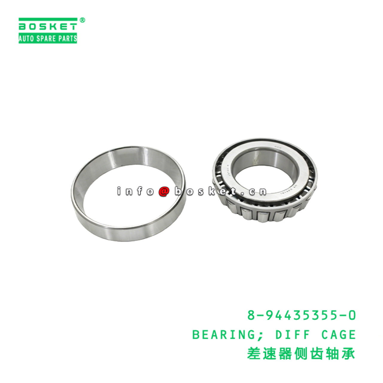 8-94435355-0 BEARING; DIFF CAGE suitable for ISUZU TFR54 TFR TFS16 TFR17 4JA1 8944353550
