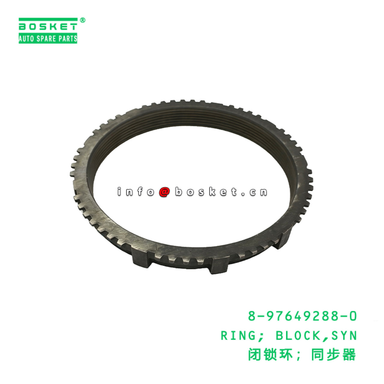 8-97649288-0 RING; BLOCK,SYN suitable for ISUZU 8976492880