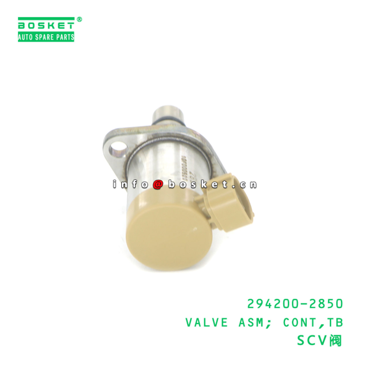 294200-2850 VALVE ASM; CONT,TB suitable for HINO HINO 300 294200-2850