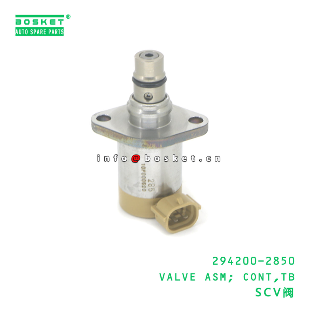 294200-2850 VALVE ASM; CONT,TB suitable for HINO HINO 300 294200-2850